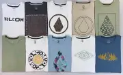 Men's Volcom Modern Fit Cotton Polyester Short Sleeve Shirt