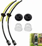 Universal Petrol Filter Kit, Petrol Hose Seal, Universal Fuel Filter Replacement Parts Fuel Hose Seal for Brush Cutter, Earth Auger, Hedge Trimmer, Brush Cutter, Pole Pruner, Pack of 6