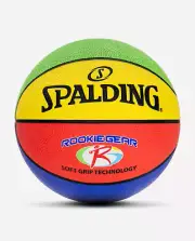 Spalding Youth Rookie Gear Soft Grip 27.5" Indoor Outdoor Basketball Game Ball