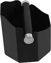 SHINEOFI Box Coffee Grounds Bin Durable Espresso with User Friendly Knock Bar Compact Design for Home Use Espresso Machine Accessory Black