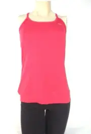 Adidas ClimaLite Blast Pink Essentials Athletic Tank Women's Medium M NWT