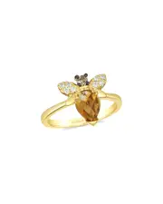 Le Vian Bee Positive 14K 1.07 ct. tw. Diamond & Citrine Ring