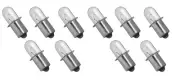 (10) 18V Bulbs for Milwaukee Ryobi Ridgid Skill Hilti Draper Craftsman KPR
