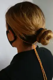 Two Face Mask Lanyard With Safe Clip, Face Mask Necklace, Face Mask Neck Strap