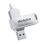 Lenovo Thinkplus MU233 Type-C & USB Flash Drive 160MB/s USB3.2 High Speed Rotary Pendrive 512G 256G 128G 64G 32G Portabl