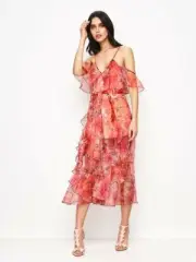 alice mccall oh me oh my jumpsuit scarlet sz 8 bnwt frrp $590 free post (j18)
