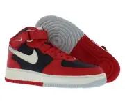 Nike Air Force 1 Mid 07 Lv8 Unisex Shoes Size 7.5, Color: Black/Coconut Milk