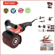 Electric Burnishing Tool 1400W – 8 Speed Polisher for Metal & Wood Conditioning