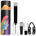 Bar Accessories Wine Bottle Opener Set ABS Vacuum Wine Bottle Corkscrew
