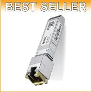 Versatile 10G SFP+ RJ45 Transceiver, 80m Reach for Reliable Network Setup