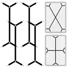 4 Pcs Bed Sheet Straps Adjustable Fitted Clips Keeping Sheets Place Heavy Duty