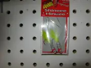 Arkie orignal shiney hiney jig (red/chart)