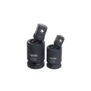SP Tools 2Pcs Universal Joint Set 3/8" Dr & 1/2" Dr Multi-Drive Pinless Socket
