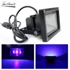 10W 395nm UV Black Light LED Floodlight High Power Ultra Violet Detection lamp