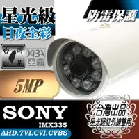 在飛比找PChome24h購物優惠-【亞霸】500萬畫素 SONY晶片 8顆單晶陣列燈LED紅外