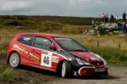 Raymond McLaughlin and Kieran Harrigan Rally Car 2004 Old Photo
