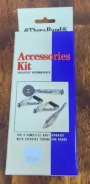 Thera-Band Accesories Kit For Resistance Band or Tubing New