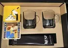 Nespresso Vertuo Welcome Kit with 2 Clear Glass Mugs, 2 Coasters, 1 Recycle Bag