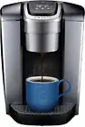 K-Elite K-Cup Pod Coffee Maker, Iced Coffee Capability, 8 to12oz ,Brushed Silver