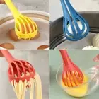 Multi-functional Egg Beater Food Clip Egg Milk Whisk Kitchen Tongs Mixer 1Pcs