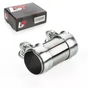 Double Clamp Connector Pipe Clamp Exhaust Ø 55 X 125 MM for Audi Tt 8N V8 (for: Audi)