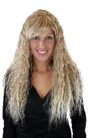 Ladies' Wig Very Long Kinks Kinky Curls Blondmix Blonde 7066C-27T613