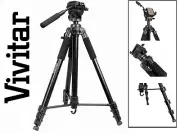 Super Durable Pro 82" 3-Section Tripod For Panasonic LUMIX DC-FZ82 DC-FZ83
