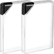 BESPORTBLE 2pcs Water Cup Sports Water Jug Transparent Flat Water Bottle 450ml Memo Drink Bottle Slim Travel Tea Maker Glass Re-usable