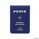 日本 HIGHTIDE Penco PP軟封面方眼筆記本/ A7/ 海軍藍