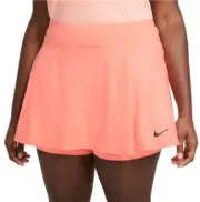 NWT$55 Nike Women's Court Tennis Victory Flouncy Skort Plus Size Pink 1X DB6604