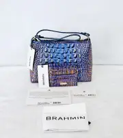 BRAHMIN DEEP AZURE LORELEI W/CHERYL CARD #HARD TO FIND#