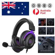 Immersive Gaming Headset with 3D Surround Sound & Noise-Cancelling Microphone