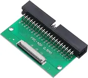uxcell FFC FPC Connector Board 40 Pin 0.5mm Socket to 2.54mm Double Row Right Angel DC3 Male Pin Header Strip Adapter, PCB Converter Board for LCD TVs/Digital Cameras/Laptops