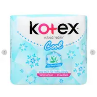 在飛比找蝦皮購物優惠-Bvs Daily KOTEX 袋裝 20 片抗菌綠茶