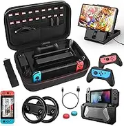 HEYSTOP Thermoplastic Polyurethane Case & Accessories Kit for Nintendo Switch