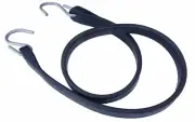 100 Pack 21" JB Heavy Duty NATURAL RUBBER Tarp Straps TARP TIE DOWN Bungee Cords
