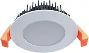10W Tri Color Dimmable SMD LED Aluminum Downlight with Separate Driver | 70mm Cutout | 3A Lighting (White)
