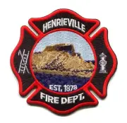 Henrieville Fire Department Patch Utah UT
