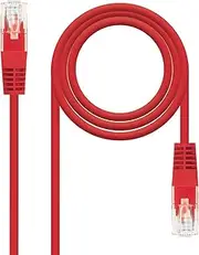 CAT.5E UTP CAT.5E Network Cable, AWG24, RED, 1.0 M. Ideal for Fast and efficient Connections, Perfect for Data Networks and Devices. Its Length of 1 m ensures Flexibility and co