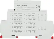 GRT8-M1 Multifunctional Time Delay Relay for Industrial Equipment Lighting Control Heating Control [Versatile Mounting] AC/DC 12V~240V