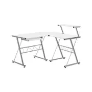 Artiss Office Computer Desk Corner Table White