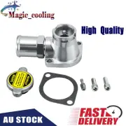 NEW BARRA THERMOSTAT HOUSING FITS FALCON XR6 TURBO FORD ENGINE SILVER AUS STOCK (for: Ford)