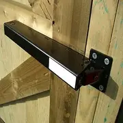 Black Hydraulic Gate Closer Max.gate Weight 50kg