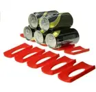 Foldable Wine Bottle Rack Beer Can Fridge Silicone Pads Tidy Storage Wine holder