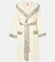 [Etro] Etro Bloom cotton terry bathrobe