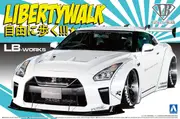 Aoshima 1/24 LB Works R35 GT-R Type 1.5 Plastic Model Kit