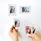 Transparent Polaroid Frame Double Sided Magnetic Picture Frame