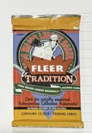 2004 Fleer Tradition Baseball Factory Sealed Unopened Pack 10 Cards NOS