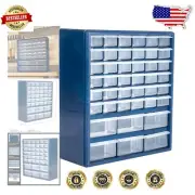 42 Compartment Wall Mount Storage Drawers – Durable Organizer for Craft & Tools