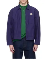Lightweight Twill Jacket XXL,M Navy